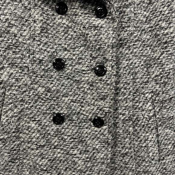 Iz Byer Charcoal Gray Pea Coat Size L - Picture 2 of 5